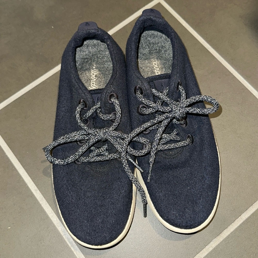 All Birds Navy Blue size 8